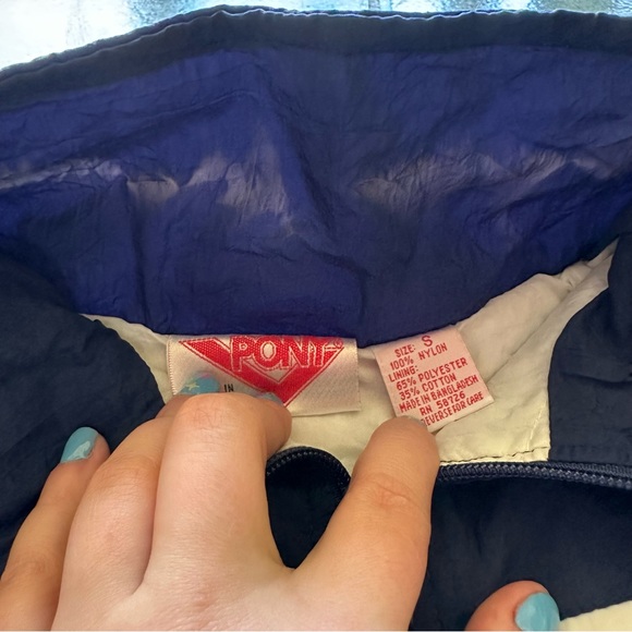 VTG 80s Retro PONY Color Block Windbreaker Pants Set - Picture 6 of 13